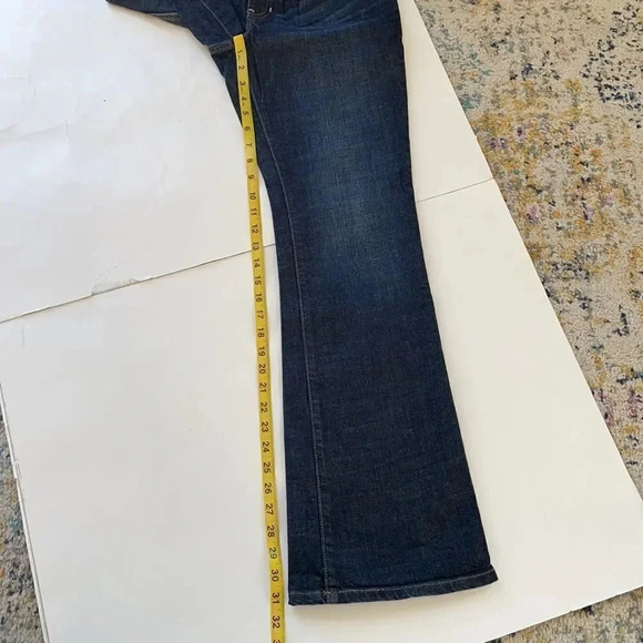 GAP Maternity Flare Jeans Dark Wash Belly Panel women’s maternity Size 4 NWOT - Picture 5 of 10